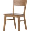 Der Holz-Esszimmerstuhl ist handwerklich aus bestem, ausgewähltem Eichenholz gefertigt und bietet perfekten Komfort. Ein eleganter dunkelbrauner Lack unterstreicht den rustik-Stil und bringt ein warmes und einladendes Gefühl in Ihren Essbereich.