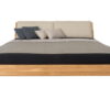 Massiver Eichenrahmen für Bett Bosfor 180x200 cm ohne Kopfteil