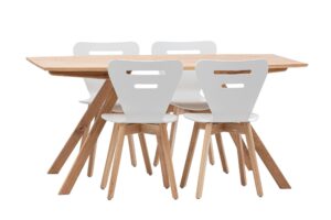 Essgruppe aus Eiche Kolín - Doris