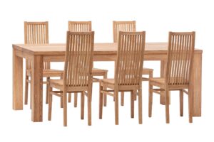 Esszimmergarnitur aus Eiche Korund-Sandra