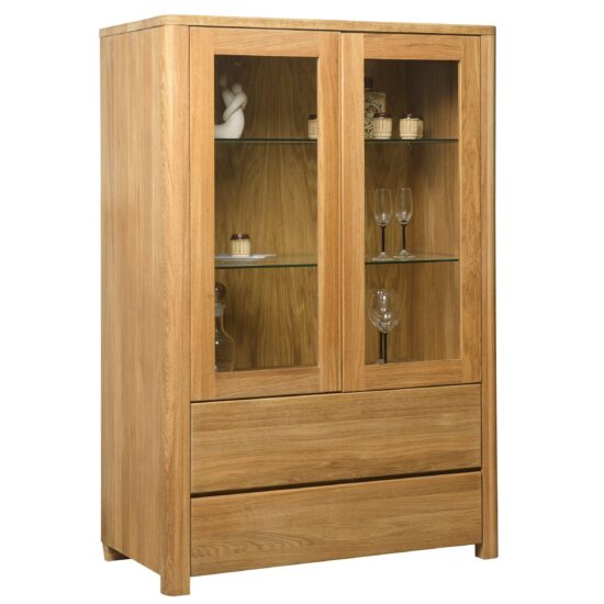 Die Vitrine Lausanne ist so gestaltet, dass sie all Ihre Bedürfnisse erfüllt und gleichzeitig einen Hauch von Luxus und Eleganz in Ihr Zuhause bringt.