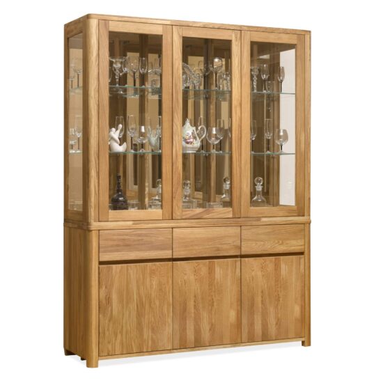 Die Vitrine Lausanne ist so gestaltet, dass sie all Ihre Bedürfnisse erfüllt und gleichzeitig einen Hauch von Luxus und Eleganz in Ihr Zuhause bringt.