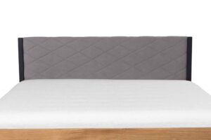 Kopfteil für Doppelbett aus massiver Eiche Modena in verschiedenen Farbvarianten