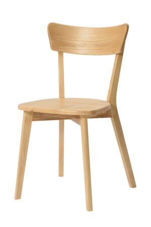 Lackierter Eschenholzstuhl Diana