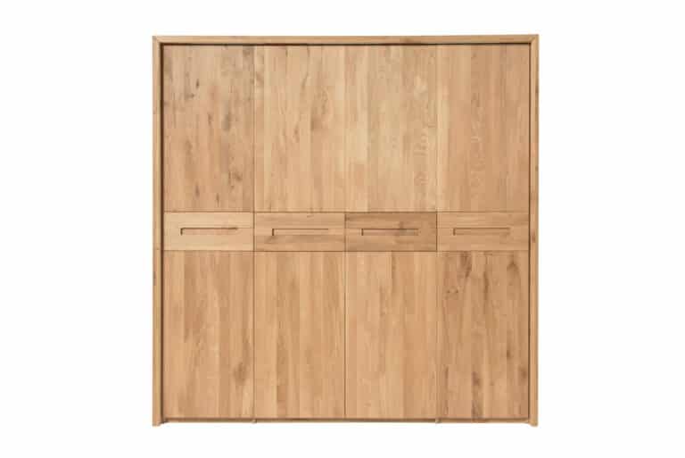 Vierteiliger massiver Schrank Palermo 4D