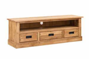 Die TV-Kommode aus Eiche ist eine großartige Ergänzung für jedes Interieur, die Ästhetik mit Praktikabilität verbindet.
