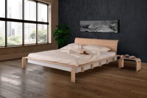 Das Designerbett Konstanz vereint hochwertige Materialien und luxuriöses Design und ist damit die ideale Wahl für alle, die nach Funktionalität und Eleganz für ihr Zuhause suchen.
