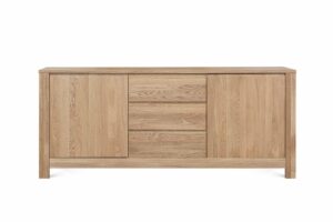 Holzkommode Aura aus Eiche - ein Meisterwerk der Möbel, das zeitlose Eleganz mit praktischem Stauraum verbindet.