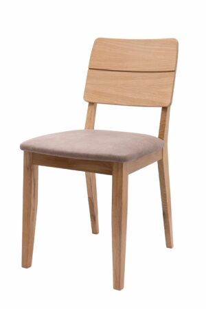 Der Eichenstuhl Ruva ist nicht nur ein gewöhnliches Möbelstück, sondern ein hochwertiges und stilvolles Element, das Eleganz und Komfort in Ihr Esszimmer bringt.