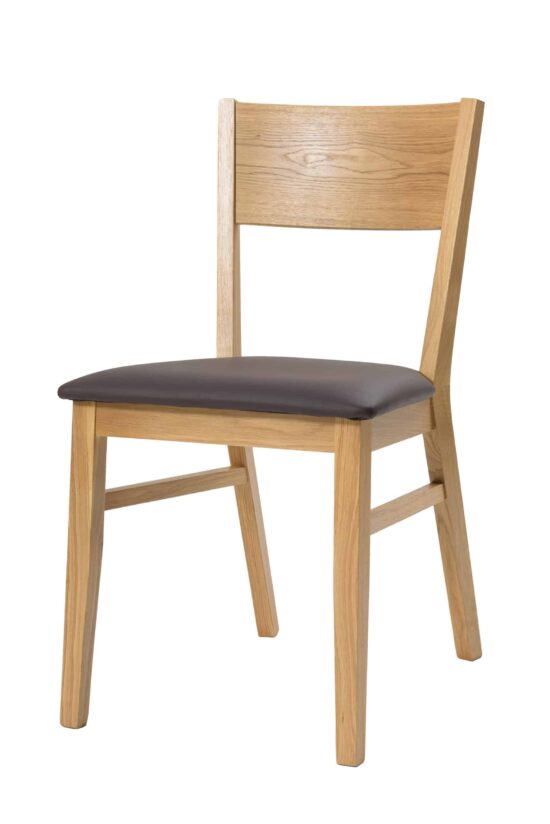 Der Holz-Esszimmerstuhl Mika ist mehr als nur ein Möbelstück; dieser Stuhl ist ein Garant für unbeschwertes Speisen mit Familie und Freunden. Bringen Sie ein Stück Luxus und Komfort in Ihr Zuhause.