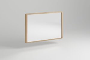 Der Holzspiegel Stockholm, gefertigt aus hochwertigem massivem Eichenholz mit elegantem, minimalistischen Design, ist das perfekte Stück, das Ihrem Interieur Charme und Zeitlosigkeit verleiht!