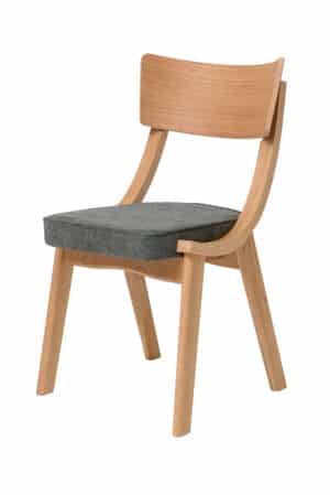 Natürliche Eiche, ein eleganter grüner Bezug und zeitloses Design machen den Esszimmerstuhl Diran zu einer stilvollen Ergänzung für moderne und klassische Interieurs. Bequeme Polsterung und hochwertige Materialien garantieren eine lange Lebensdauer und maximalen Komfort.