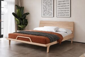 Postel z masivu 180×200 Nordica natural