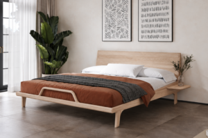 Massivholzbett 180x200 Nordica Natural